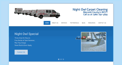 Desktop Screenshot of nightowlcarpetcleaning.com